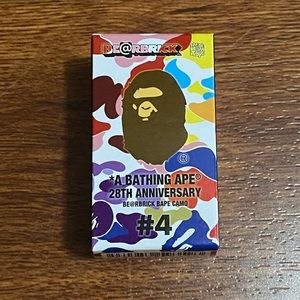 BAPE x Bearbrick #4 Camo 100% Brand New